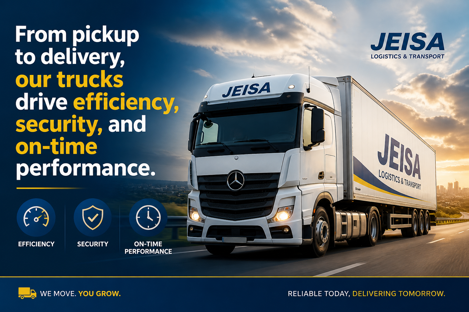 Logistics Truck Right